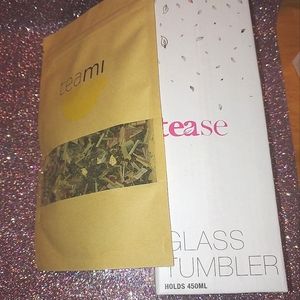 Tease Tea 3n1 Sustainable Glass Bamboo Tumbler Gray Bundle Teami Energy